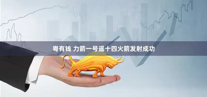 粤有钱 力箭一号遥十四火箭发射成功